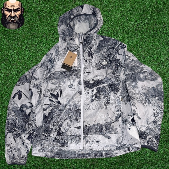 Nike Other - Nike ACG Cinder Cone Printed Windproof Jacket HJ2885-085 Men's Size M
